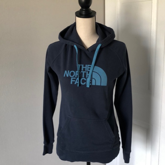 The North Face Tops - THE NORTH FACE NAVY BLUE LADY HOODIE